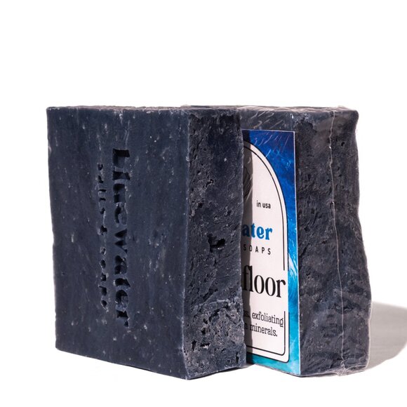 Handmade Men's Soap OCEAN FLOOR - Body Wash Hair & Beard Soap (1 Body Bar) - Picture 3 of 5